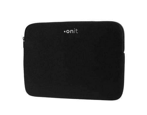 onit Notebook Sleeve schwarz 13.3-14.1 neopren, 37x28x2cm, 185g