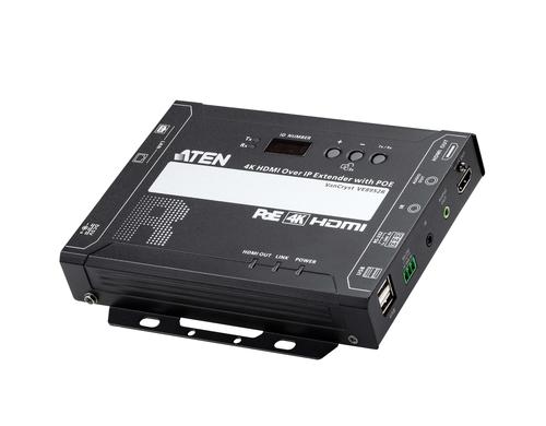 Aten VE8952R 4K HDMI Over IP Receiver PoE 4K, PoE, over IP, HDMI