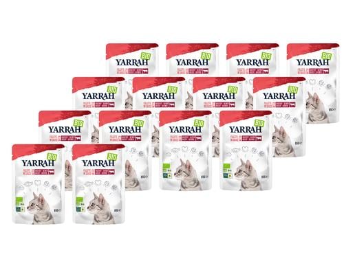 Yarrah Cat NF Bio Rind 14 x 85 g