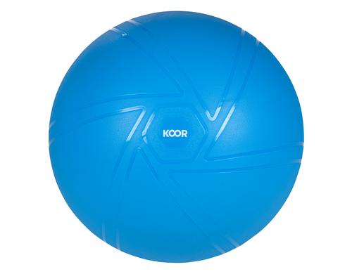 KOOR Sitzball 65cm blau 65cm, 2000g, blau