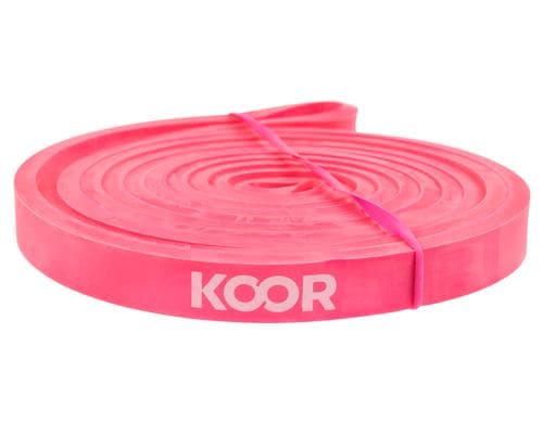 KOOR Fitnessband pink 2080x4.5x13mm, latex, pink