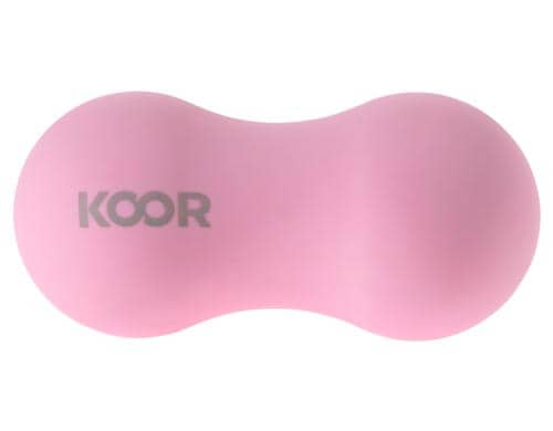 KOOR Massageball rosa 65x137mm, 400g, rosa