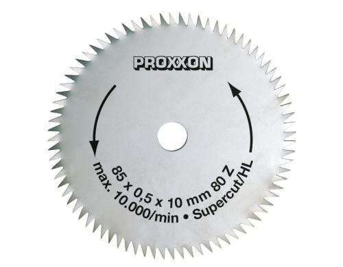 Proxxon Kreissgeblatt Super-Cut 85 10mm-Bohrung, 0.5mm dick, 80 Zhne