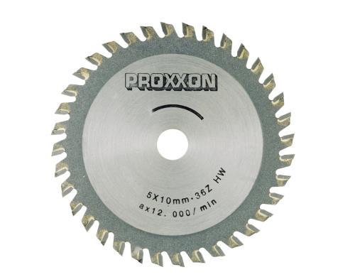Proxxon HM-bestcktes Kreissgeblatt 36Z d: 80mm, 10mm-Bohrung, 1.6mm dick, 36 Zhne