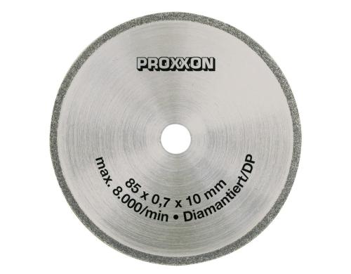 Proxxon Diamantiertes Trennblatt 85 d: 85mm, 10mm-Bohrung, 0.7mm dick