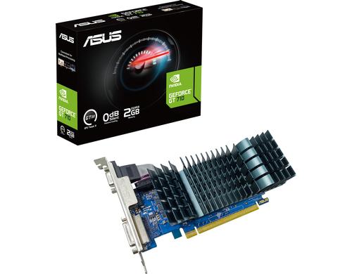 ASUS GT710 SL, 2GB DDR3, PCI-E 2.0 GT710,1x DVI-D,1x HDMI,1x VGA inkl. Bracket