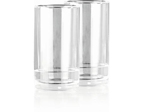 GOURMETmaxx Glas selbstkhlend 2er-Set 280ml