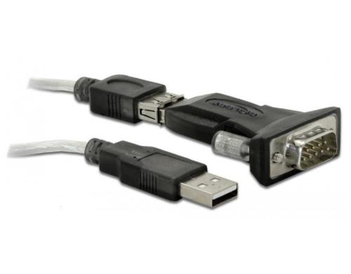 Schnittstellen Adapter USB auf Seriell DB9 Stecker, inkl. USB Kabel