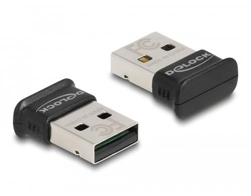 DeLock 61024 USB Bluetooth Adapter 5.0 USB 1.1, Bluetooth 5.0,Reichweite bis 100m