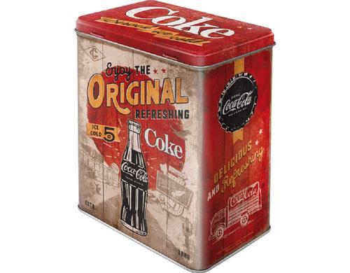 Nostalgic Art Vorratsdose Coca-Cola Metall, 14x20x10 cm