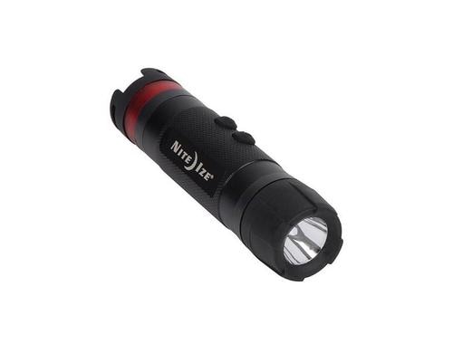 Nite Ize 3-in-1 LED Mini Taschenlampe Laterne, Signallicht, schwarz