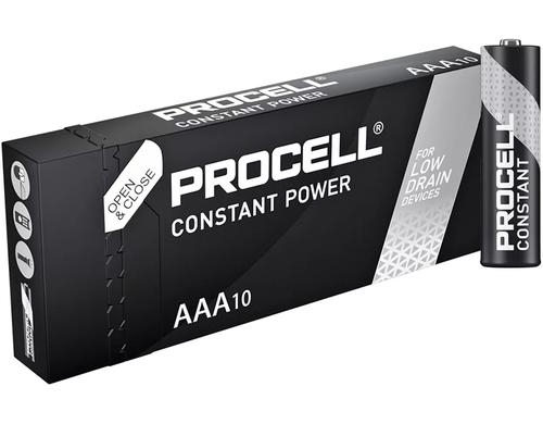 DURACELL Batterie PROCELL 1236mAh 1,5 Volt, 1236mAh, 10 Stck, PC2400, LR03