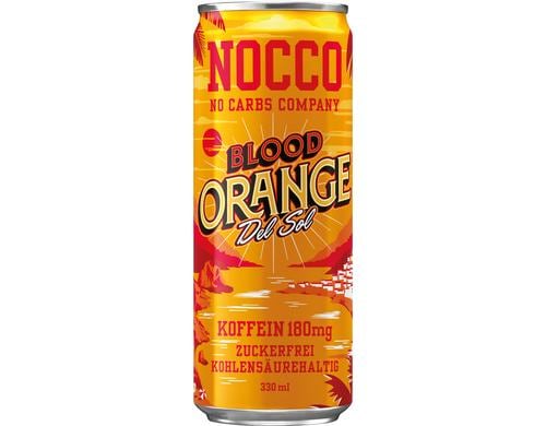 NOCCO BCAA Blood Orange Del Sol 330ml, 24-Tray