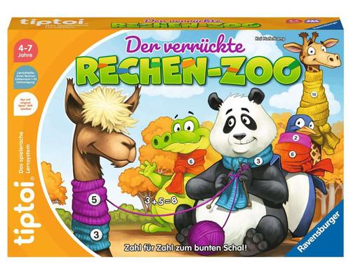 tiptoi Der verrckte Rechen-Zoo 4-7 Jahre