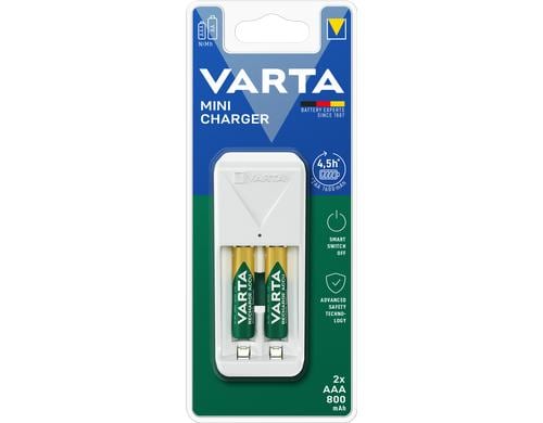 VARTA Mini Charger 2x AAA 56703 