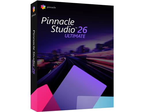 Pinnacle Studio 26 Ultimate Windows Voll., Box, ML