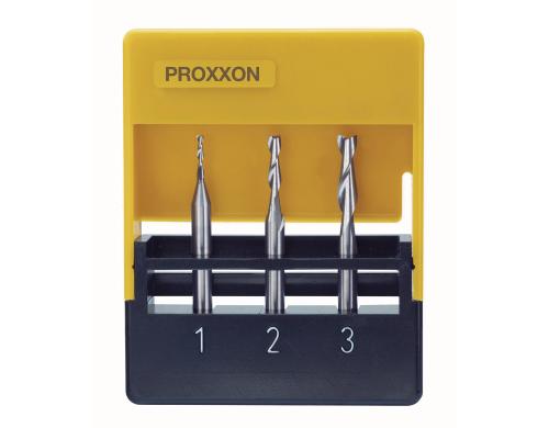 Proxxon Vollhartmetall-Schaftfrsersatz je 1 Stk. d: 1.0, 2.0 und 3.0 mm