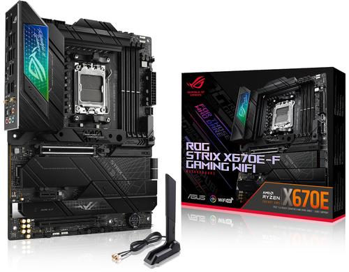 ASUS ROG STRIX X670-F GAMING WIFI, ATX, AM5 AMD X670E, 4x DDR5, PCI-E 5.0