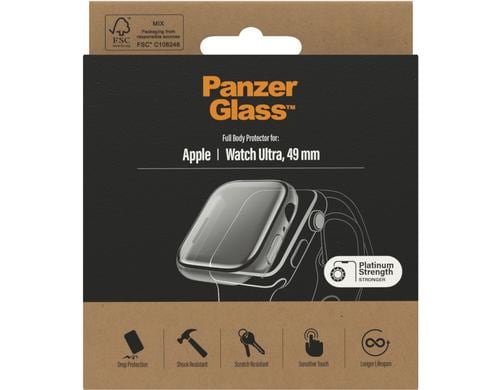 PanzerGlass Apple Watch Full Body Case Clear, fr Apple Watch Ultra