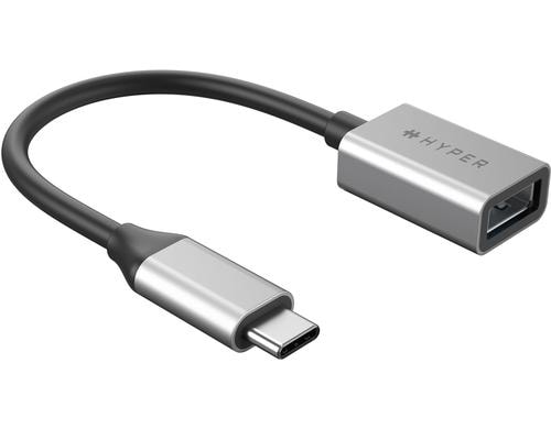 Hyper HyperDrive USB-C auf USB-A Adapter Schwarz