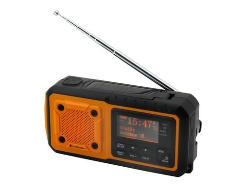 Soundmaster DAB112OR DAB+/Bluetooth-Radio, Akku, Solarpanel