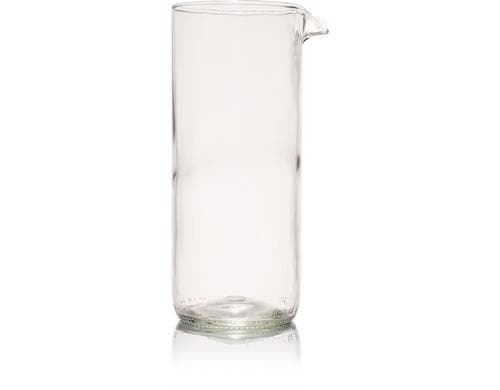 Rebottled Krug Clear D 7.2cm, H 18cm, recyceltes Glas
