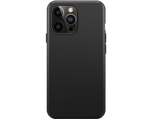 Xqisit Silicone Case AB Black fr iPhone 14 Pro Max, Magsafe