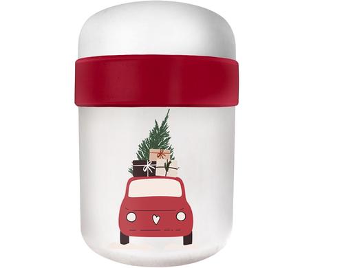 bioloco Lunchpot Christmas car 0% Melamin, 0% BPA