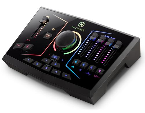 M-Audio M-Game RGB Dual USB Streaming Interface mit RGB-Beleuchtung