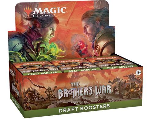 MTG The Brothers War Draft-Booster Display ENGLISCH