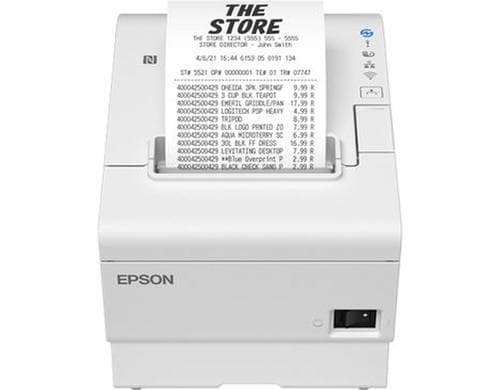 Epson Thermodrucker TM-T88VII, white RS232, USB, LAN