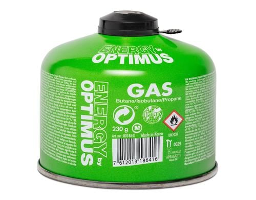 Optimus Gaskartusche 230 g Butan/Isobutan/Propan, EN417 Schraubgewinde