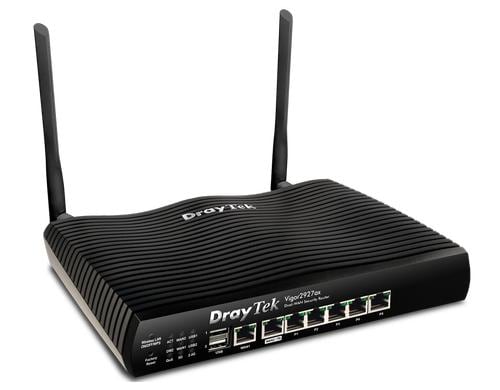 DrayTek Vigor2927AX VPN-WiFi-6 Router 2xWAN,5xGigaBit LAN,2xUSB,50xVPN,25xSSL