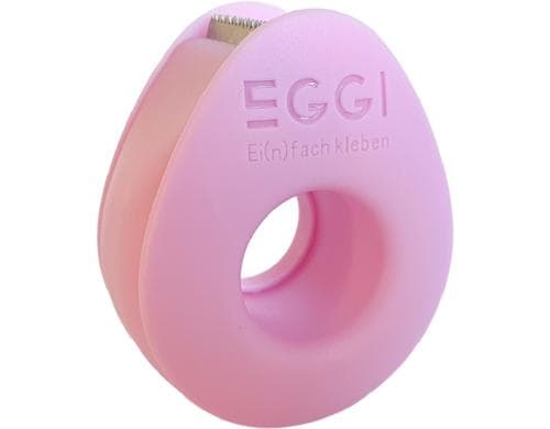EGGI Klebenfilmabroller pastell rosa 12-19mmx10m