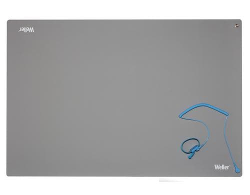 Weller ESD Matte Set Grau 900x600 ESD Premium Tisch-Ltmatte Set
