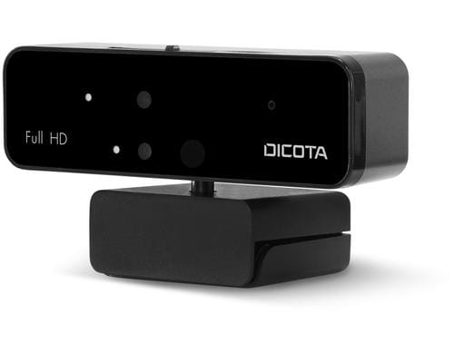 Dicota Webcam PRO Face Recognition Full HD webcam supports Windows Hello