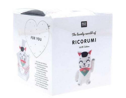 RICO Hkelset Creative Ricorumi Lucky cat, 25 g, 57.5 m, 100 % CO