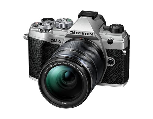OM System OM-5 Camera Kit Silver M.Zuiko ED 14-150mm F/4-5.6 II