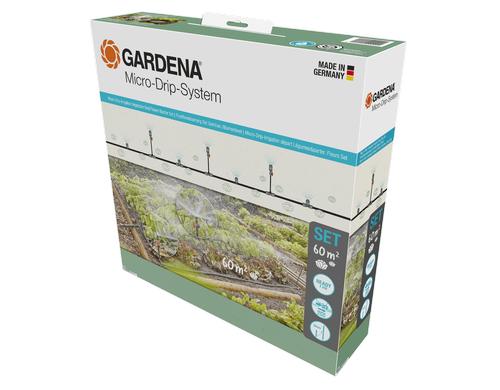 Gardena Micro-Drip-System Tropfbewsserung Set Gemse-/Blumenbeet