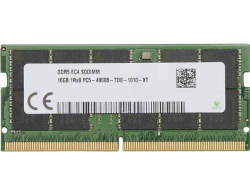 HP Memory 16 GB DDR5-4800MHz SODIMM ECC HP Z2 Mini G9 WKS
