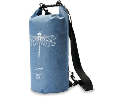 Wili Wili Tree Dry Bag Dragon Fly 15L Deep Sea Petrol, Wasserdicht, Rec. PET