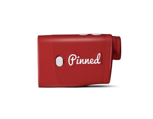 Pinned Golf Entfernungsmesser Rot Distanzmesser, USB-C, 900 Meter Reichweite