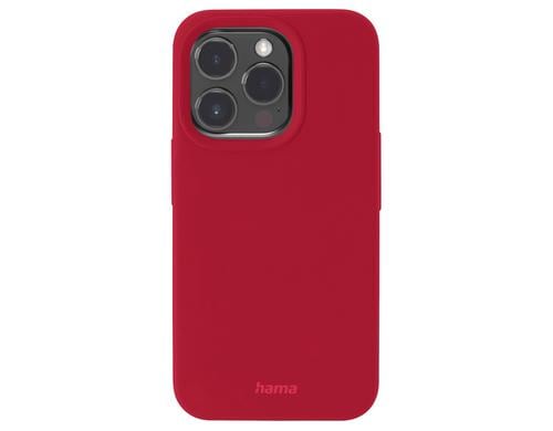 Hama Cover MagCase Finest Feel PRO fr Apple iPhone 14 Pro, Rot