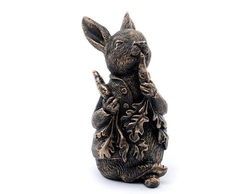 Cane Companions Peter Rabbit antike bronze