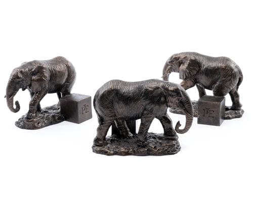 Potty Feet Elefant antike bronze