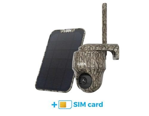 Reolink KEEN Ranger PT + SolarPane u. SIM 4MP berwachungskamera + 24 Monate Daten
