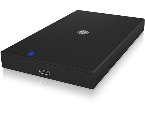 ICY BOX ext. 2.5 Gehuse IB-200T-C3 schwarz, USB3.2 Type-C, fr SATA SSD