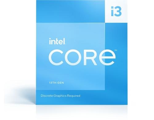 CPU Intel 4-Core i3-13100F/3.40 GHz LGA 1700, 12MB Cache, 58W, BOX
