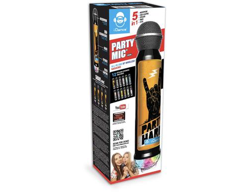 Party Karaoke Mikrofon inkl. 12 Sticker