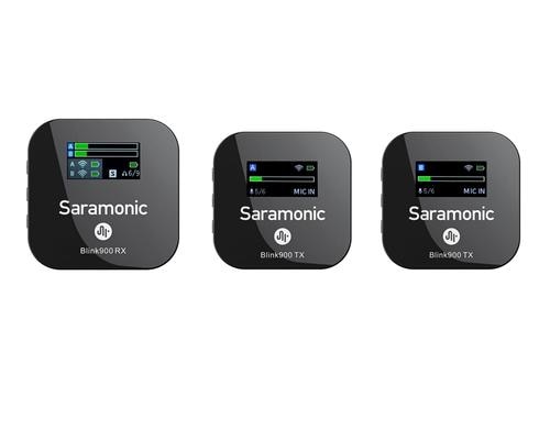 Saramonic Blink900 Pro B2 Wireless Mikrofon System, 1RX, 2TX, 2.4GHz